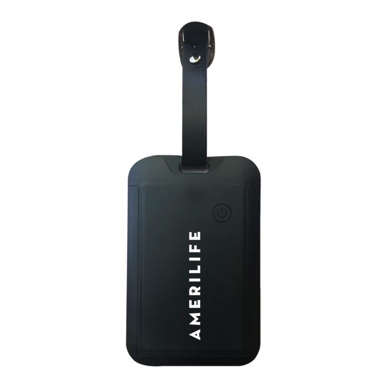 Rechargeable Luggage Tag w/ Built In Find My Feature