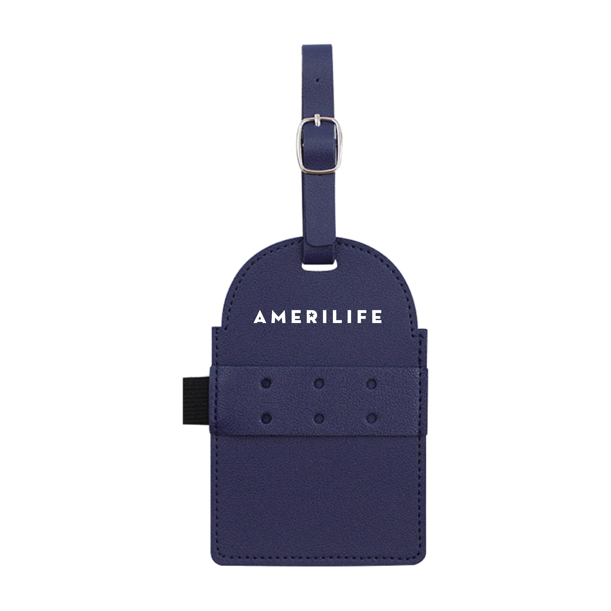 Portable Vegan Leather Golf Tee Bag Holder